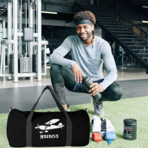 Koel Piloot Vliegtuig Luchtvaart Aangepaste Gym Re