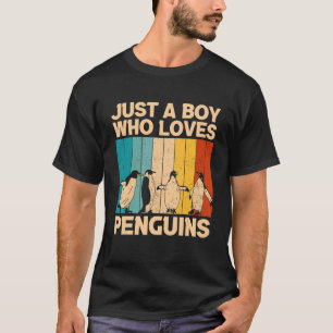 Koel pinguïn voor jongens Kinder keizer pinguïn vo T-shirt