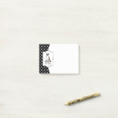 Koel Pit Bull met zonnebrillen (lt brindle white 3 Post-it® Notes (Op bureau)