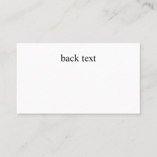 Koel pizza punten vintage teal patroon Monogram Visitekaartje (Achterkant)