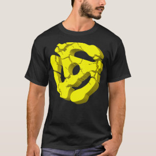 Koel Platenspeler adapter van 45 rpm voor DJ-muzie T-shirt