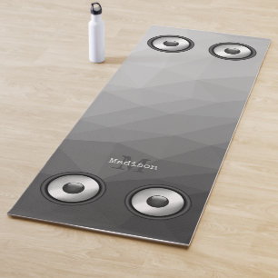 Koel plezier Muziek Speaker Grijze Geometry Mesh M Yogamat