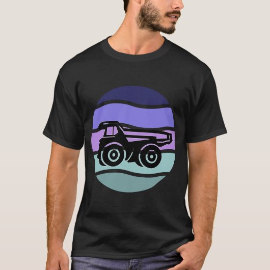 Koel pompwagen voor wiellade en constructie Ve T-shirt (Voorkant)