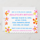 Koel Pool Party Kaart (Achterkant)