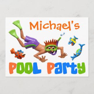 Koel Pool Party Kaart