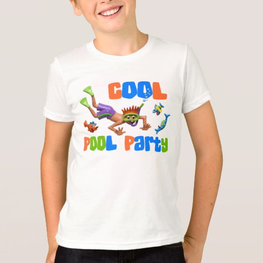 Koel Pool Party T-shirt (Voorkant)