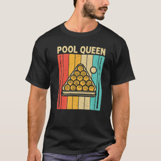 Koel pool voor vrouwen: mam Snooker Billiards 8 ba T-shirt