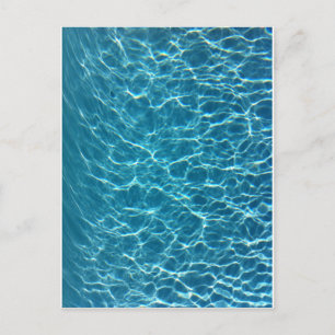 Koel poolwater briefkaart