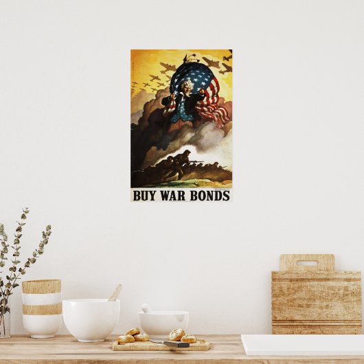 Koel Poster met Motief WWII (Keuken)