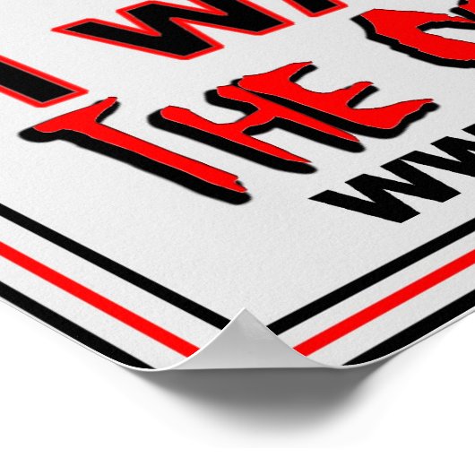 Koel Poster van 16 x 20 inch (Hoek)