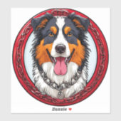 Koel raskuil sticker (Vel)