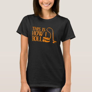 Koel reinigen Zo rol ik de stofzuiger T-shirt