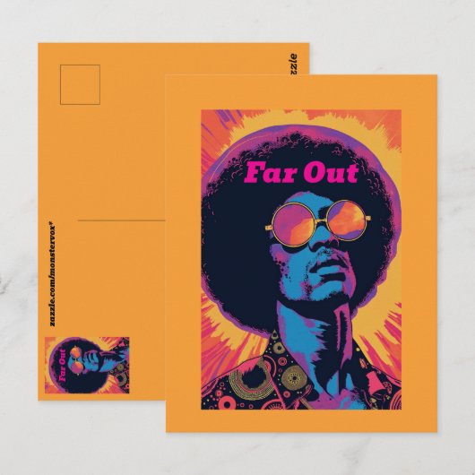 Koel/Retro Ansichtkaart Briefkaart (Voorkant / Achterkant)