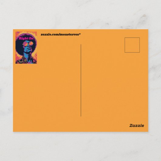 Koel/Retro Ansichtkaart Briefkaart (Achterkant)