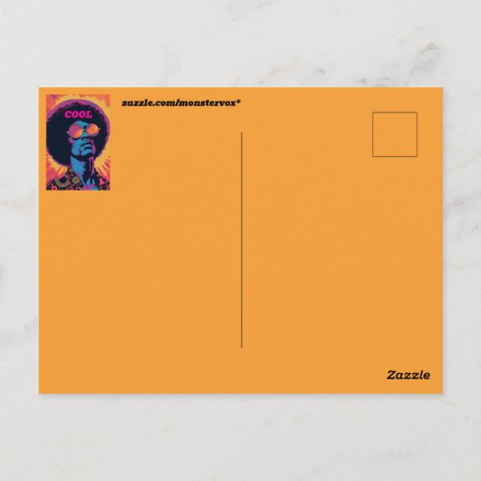 Koel/Retro Ansichtkaart Briefkaart (Achterkant)