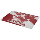 Koel Retro Canada Decor Persoonlijk Canada Snijplank (Hoek)