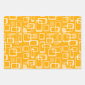 Koel retro moskeeën terug naar het 60-patroon inpakpapier vel (Voorkant 3)