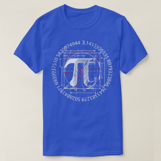 Koel  Retro Pi 3 T-shirt (Design voorkant)