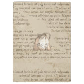 Koel retro planten en kruid Rustisch met tekstontw Klembord (Achterkant)