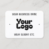 Koel Retromodern | Wit & Zwart Visitekaartje (Voorkant)