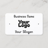 Koel Retromodern | Wit & Zwart Visitekaartje (Voorkant)