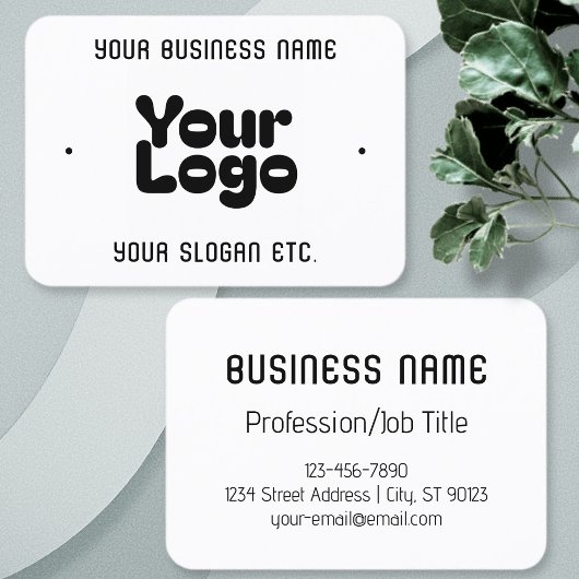 Koel Retromodern | Wit & Zwart Visitekaartje