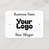 Koel Retromodern | Wit & Zwart Visitekaartje (Voorkant)