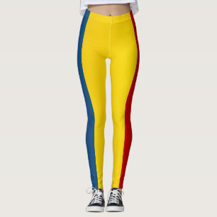 Koel Roemenië vlag-Mode Leggings