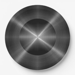 Koel roestvrij staal metaal #106 papieren bordje