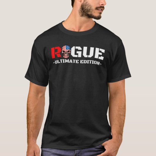 Koel Rogue Patriot Armed Forces Stijl Militaire To T-shirt (Voorkant)