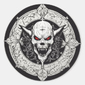 koel ronde sticker (Voorkant)