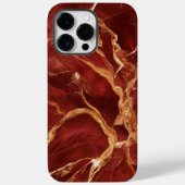 Koel rood goud marmer Case-Mate iPhone case (Achterkant)