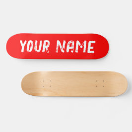 Koel Rood Persoonlijk Skateboard