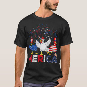 Koel Rooster met zonnebrillen  Kip T-shirt