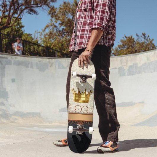 Koel Royal Crown Skateboard. Persoonlijk Skateboard (Buiten 2)