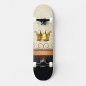 Koel Royal Crown Skateboard. Persoonlijk Skateboard (Voorkant)