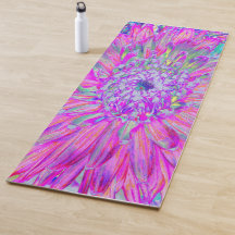 Koel Roze Blauw en Paarse Artistieke Dahlia Bloei