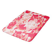 Koel roze camouflagepatroon badmat (Gekanteld)