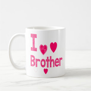 Koel Roze Chalk Brother Quotes I Love My Brother Koffiemok
