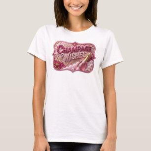 Koel Roze CHAMPAGNE WENSEN Print T-shirt