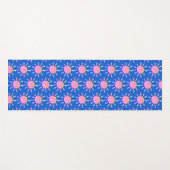 Koel Roze gradiënt Sun Patroon met dubbel zond Yogamat (Voorkant (horizontaal))