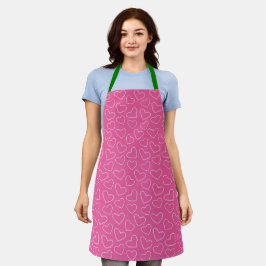 Koel Roze harten Chef Baker Apron Schort