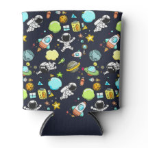 Koel ruimtethema - Astronauts & raketschilden