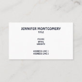 Koel ruimtethema - Astronauts & raketschilden Visitekaartje (Achterkant)