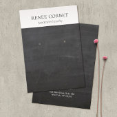 Koel  Rustic Black Earring Display Kaart