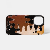 Koel rustieke herfstkleuren iPhone hoesje (Achterkant horizontaal)