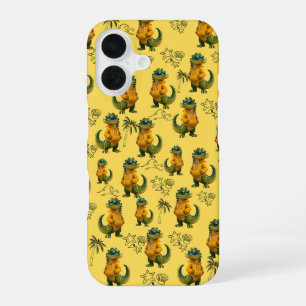Koel Sandy Krokodil Tropische BeiPhone / iPad hoes iPhone 16 Hoesje
