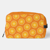 Koel Sappig Oranje geel fruitplakjes Monogram Toilettasje (Achterkant)