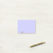 Koel schattige bijen cartoon paarse post-it noten post-it® notes (Op bureau)