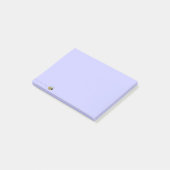 Koel schattige bijen cartoon paarse post-it noten post-it® notes (Schuin)